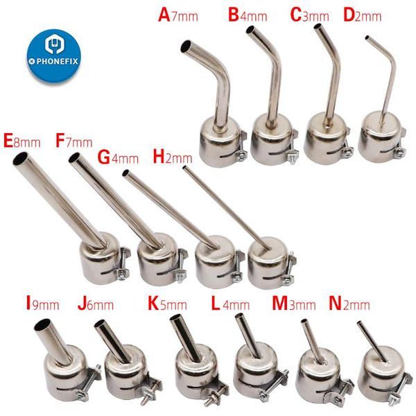 air rework station resisting nozzles 2/ 3/4/5/6/7/8/9mm 45 degree nozzle sleeve heat gun nozzles for 850 series air gun
air rework station resisting nozzles 2/ 3/4/5/6/7/8/9mm 45 degree nozzle sleeve heat gun nozzles for 850 series air gun