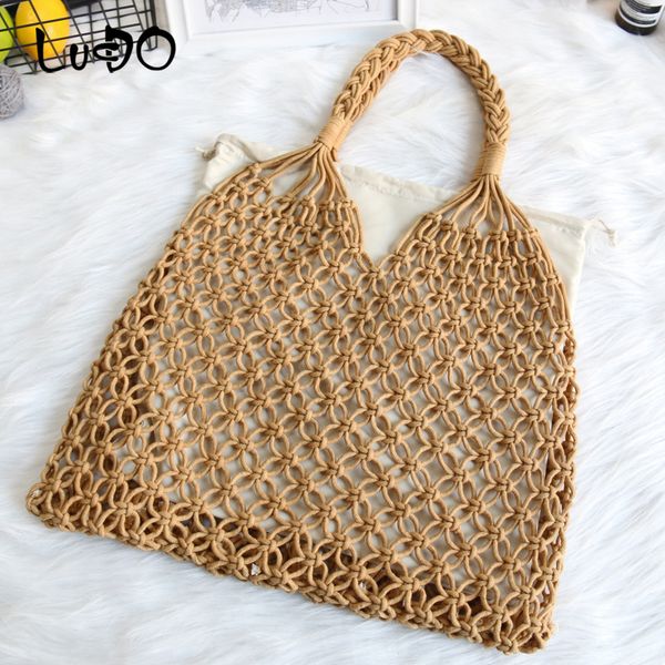 2020 new net bag contains liner bag woven shoulder holiday beach handbag mesh rope weaving reticulate hollow straw bags
2020 new net bag contains liner bag woven shoulder holiday beach handbag mesh rope weaving reticulate hollow straw bags