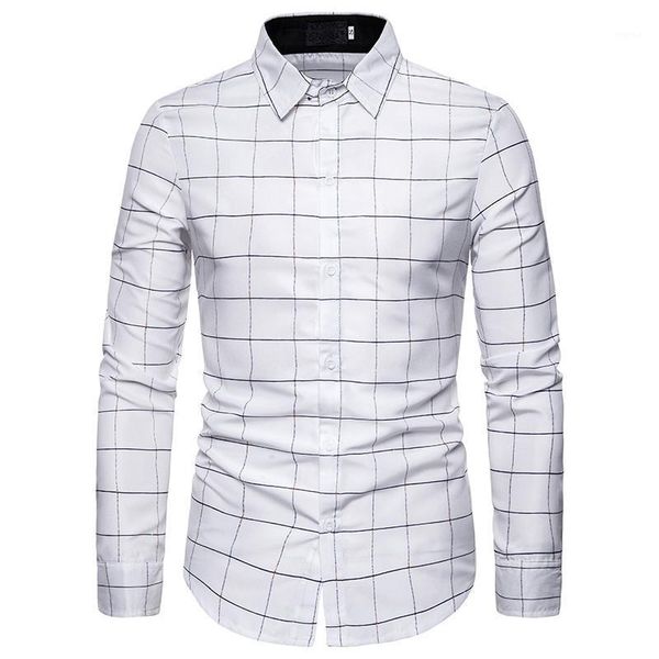 sleeve mens lapel neck tshirts casual slim streetwear males trendy mens plaid print shirt long, White;black
sleeve mens lapel neck tshirts casual slim streetwear males trendy mens plaid print shirt long, White;black