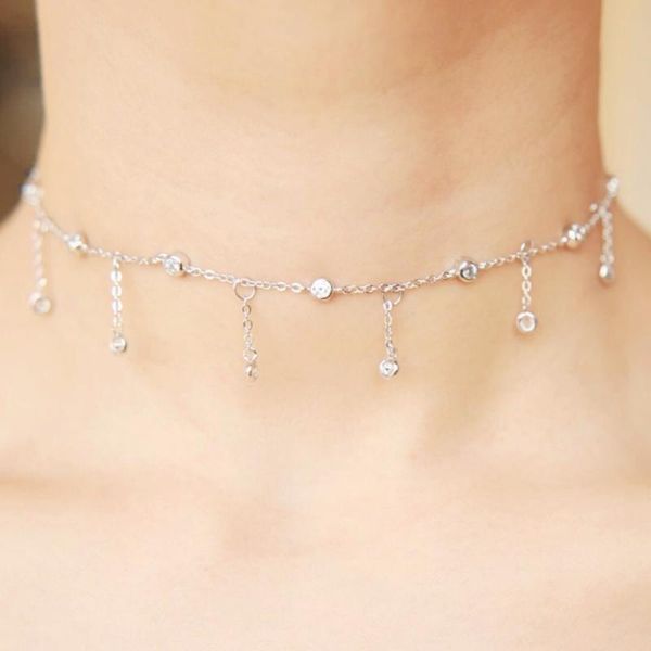 classic cubic zirconia single round zircon tassels pendant fine thin clavicle necklace chain jewelry b1539, Golden;silver
classic cubic zirconia single round zircon tassels pendant fine thin clavicle necklace chain jewelry b1539, Golden;silver