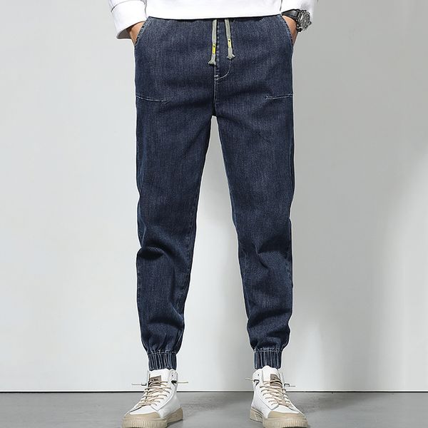 мужские джинсы стрейч эластичные пояса узкие шаровары потерять denim брюки мужские тенденции бренд плюс размер осень, Blue
мужские джинсы стрейч эластичные пояса узкие шаровары потерять denim брюки мужские тенденции бренд плюс размер осень, Blue