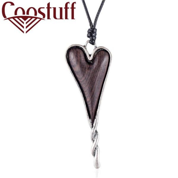 pendant necklaces vintage jewelry for women love heart long necklace handmade black sandalwood jewellery suspension 2021 sale, Silver
pendant necklaces vintage jewelry for women love heart long necklace handmade black sandalwood jewellery suspension 2021 sale, Silver