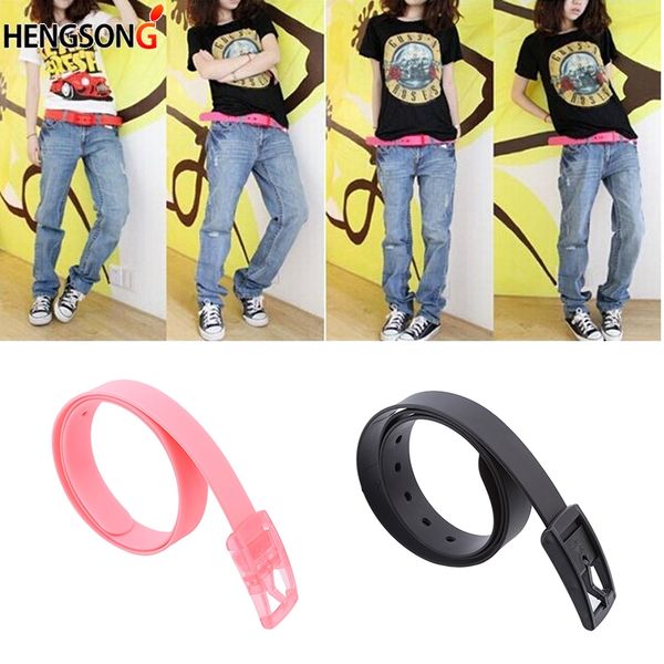 candy colors eco-friendly plastic belt silicone rubber belt smooth buckle for women men 5 colors, Black;brown
candy colors eco-friendly plastic belt silicone rubber belt smooth buckle for women men 5 colors, Black;brown