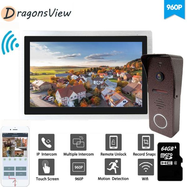video door phones dragonsview wifi phone 10 inch smart touch screen wireless intercom 960p doorbell motion detect unlock support
video door phones dragonsview wifi phone 10 inch smart touch screen wireless intercom 960p doorbell motion detect unlock support