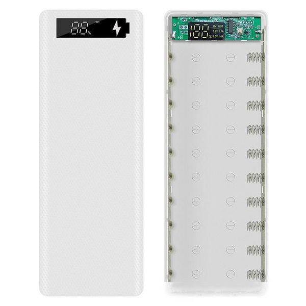 ccessories & parts battery storage boxes 10*18650 power bank case dual usb with digital display screen mobile phone charger diy shell
ccessories & parts battery storage boxes 10*18650 power bank case dual usb with digital display screen mobile phone charger diy shell