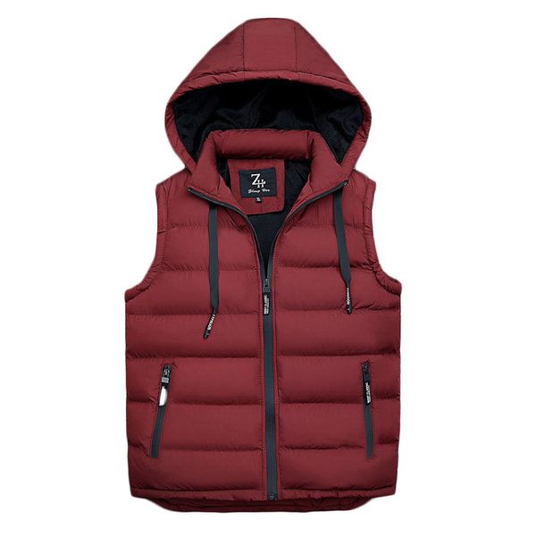 stand-up collar detachable cap mens jacket sleeveless vest thermal soft vests casual coats cotton men's vest thicken waistcoat, Black;white
stand-up collar detachable cap mens jacket sleeveless vest thermal soft vests casual coats cotton men's vest thicken waistcoat, Black;white