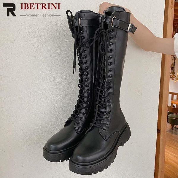boots ribetrini wedges women female mid calf shoes luxury designer lace up platform autumn, Black
boots ribetrini wedges women female mid calf shoes luxury designer lace up platform autumn, Black