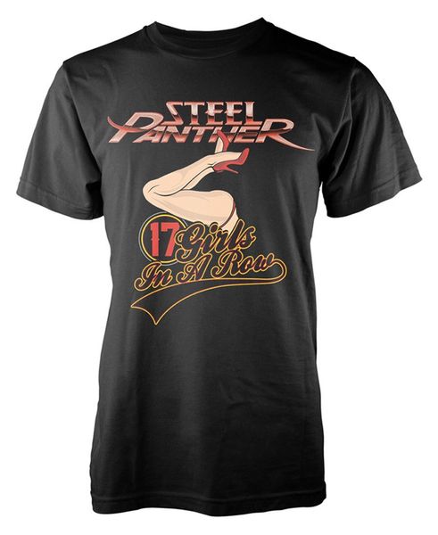 steel panther '17 girls' t-shirt - new & official summer casual man t shirt good quality tee 2018 fashion short
steel panther '17 girls' t-shirt - new & official summer casual man t shirt good quality tee 2018 fashion short