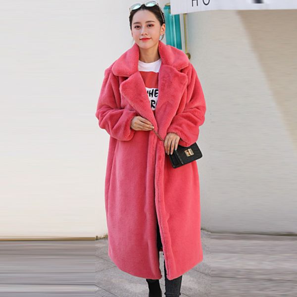 faux fur coat women 2020 autumn winter elegant cashmere long fur coat artificial plush warm overcoat female, Black
faux fur coat women 2020 autumn winter elegant cashmere long fur coat artificial plush warm overcoat female, Black