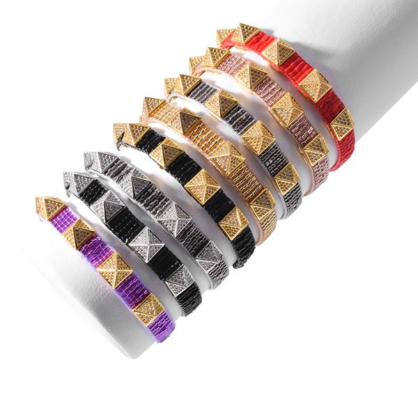 rttooas miyuki bracelet jewelry for women fashion multicolor rivet charm bracelets pulseras mujer moda 2020 armband gifts, Golden;silver
rttooas miyuki bracelet jewelry for women fashion multicolor rivet charm bracelets pulseras mujer moda 2020 armband gifts, Golden;silver