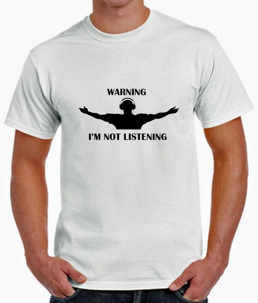 fashion for short sleeve dj t shirt im not listening warning funny t-shirt tshirt white party ibizaharajuku funny tee shirts
fashion for short sleeve dj t shirt im not listening warning funny t-shirt tshirt white party ibizaharajuku funny tee shirts