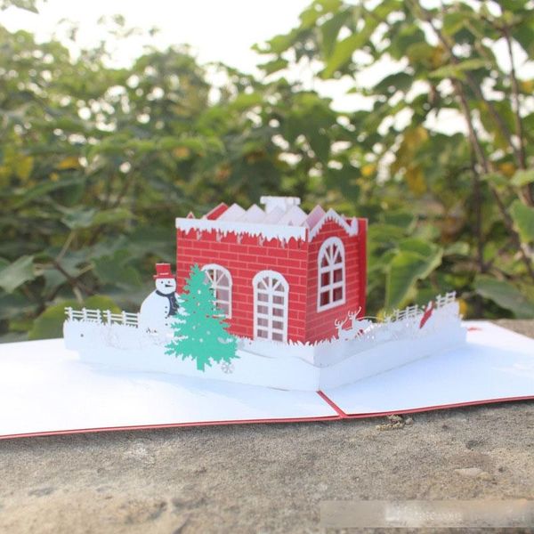 handmade christmas day creative kirigami & origami 3d pop up cartoon snowman house greeting cards ing
handmade christmas day creative kirigami & origami 3d pop up cartoon snowman house greeting cards ing