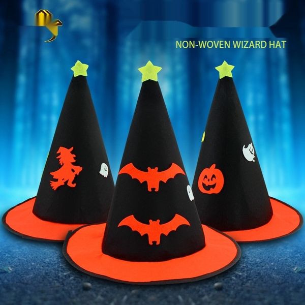 halloween ghost day decoration props pumpkin non-woven headdress prop headdress non-woven witch hat pointed angle hat rkonm
halloween ghost day decoration props pumpkin non-woven headdress prop headdress non-woven witch hat pointed angle hat rkonm