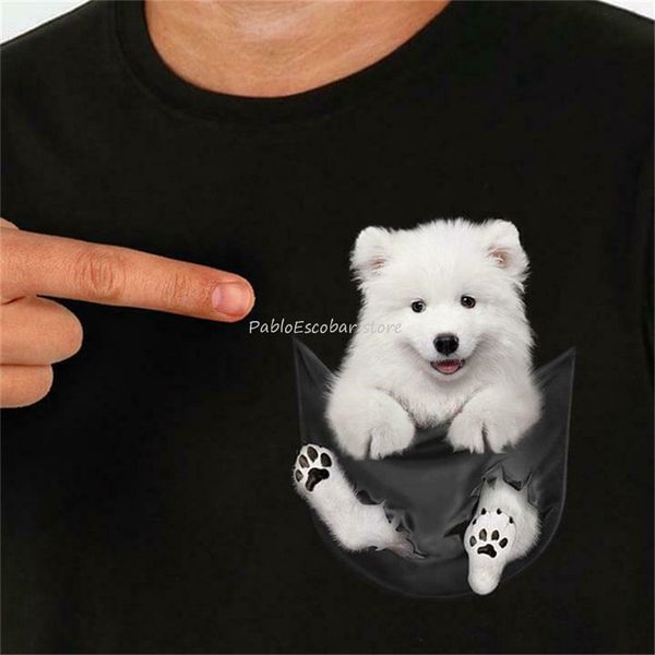 cute samoyed dog inside pocket t shirt dog lovers shirt black cotton men s-6xl sportswear tee shirt
cute samoyed dog inside pocket t shirt dog lovers shirt black cotton men s-6xl sportswear tee shirt