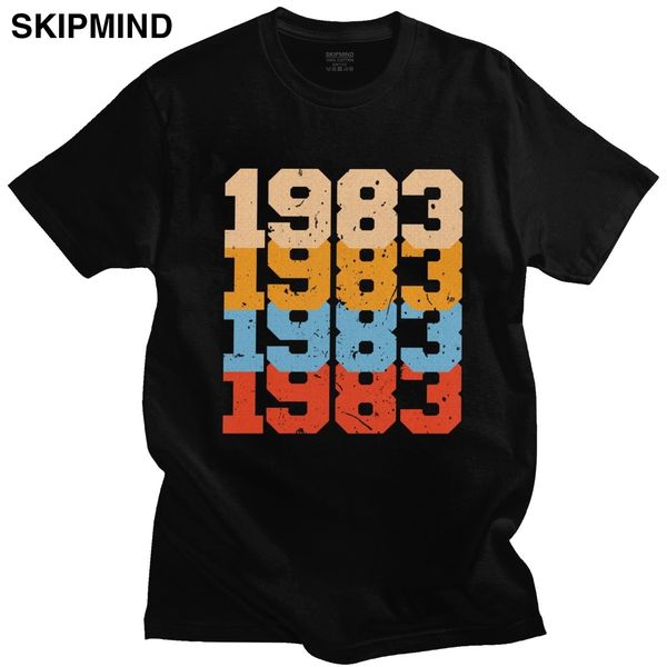 trendy vintage 1983 distressed t shirt men short sleeved pure cotton 83 t-shirt o-neck print 37th birthday gift tee merch
trendy vintage 1983 distressed t shirt men short sleeved pure cotton 83 t-shirt o-neck print 37th birthday gift tee merch