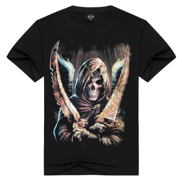skull angle death printing design mens 100% cotton t-shirt men heavy metal t shirt 3d skull t-shirts loose tshirt man
skull angle death printing design mens 100% cotton t-shirt men heavy metal t shirt 3d skull t-shirts loose tshirt man