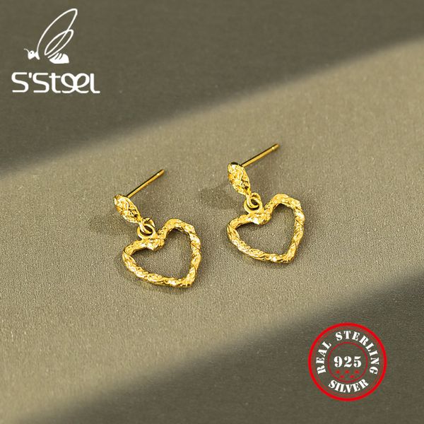 s'steel earrings for women heart drop earings 925 sterling silver earring korean earing aretes de mujer pendientes plata jewelay
s'steel earrings for women heart drop earings 925 sterling silver earring korean earing aretes de mujer pendientes plata jewelay