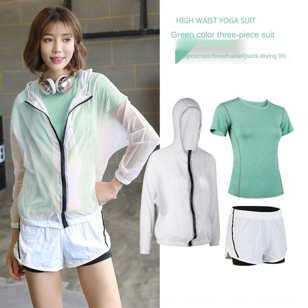 2020 clothing three-piece breathable quick-drying outdoor sports clothesyoga clothes yoga clothes short-sleeved running shorts outdoor sport
2020 clothing three-piece breathable quick-drying outdoor sports clothesyoga clothes yoga clothes short-sleeved running shorts outdoor sport