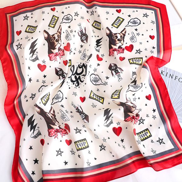 scarves animal print silk square plaid scarf women satin neck hair tie band soft work neckerchife 2021 hijab head female foulard, Blue;gray
scarves animal print silk square plaid scarf women satin neck hair tie band soft work neckerchife 2021 hijab head female foulard, Blue;gray
