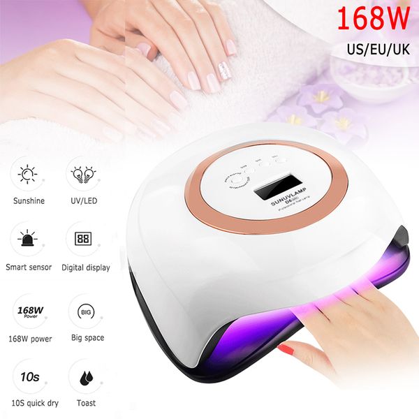 nail dryers 168w uv gel lamp with 42 pcs leds nails dryer quick-drying induction cross-border led polish glue baking
nail dryers 168w uv gel lamp with 42 pcs leds nails dryer quick-drying induction cross-border led polish glue baking