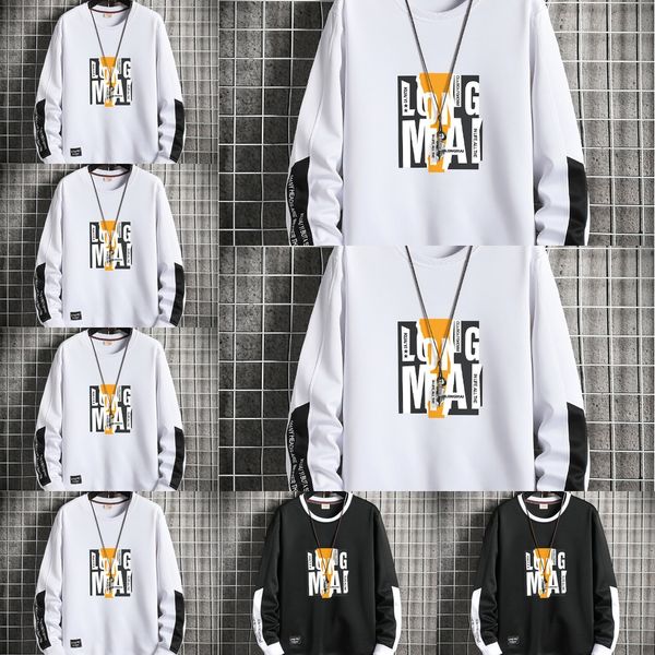 2020 autumn new korean style men's pullover sweatersweaterround collar sweater youth printed pullover trendy long-sleeved t-shirt fo, Black
2020 autumn new korean style men's pullover sweatersweaterround collar sweater youth printed pullover trendy long-sleeved t-shirt fo, Black