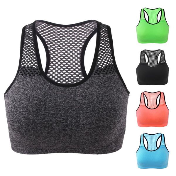 gym clothing women racerback sports bra wirepadded yoga workout activewear female running underwear, White;black
gym clothing women racerback sports bra wirepadded yoga workout activewear female running underwear, White;black