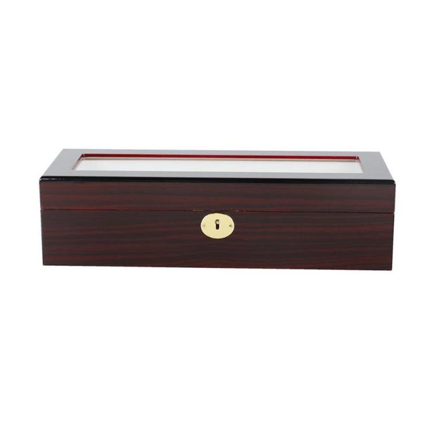 new wooden watch box storage box with key open window watch storage paint spray paint w129 professional fashion, Black;blue
new wooden watch box storage box with key open window watch storage paint spray paint w129 professional fashion, Black;blue