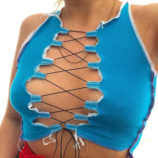 tank women hollow out camisole women ribbed knitting summer fashion club party wear tank vest female tee, White
tank women hollow out camisole women ribbed knitting summer fashion club party wear tank vest female tee, White