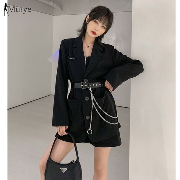 women's jackets ladies jacket coat polka long talever solid black belt metal chain full sleeve fashion 2021 spring women streetwear, Black;brown
women's jackets ladies jacket coat polka long talever solid black belt metal chain full sleeve fashion 2021 spring women streetwear, Black;brown