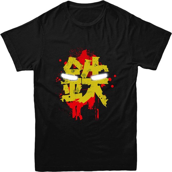 iron man t shirt men women chinese writing iron man face inspired design short-sleeved tee shirt 
iron man t shirt men women chinese writing iron man face inspired design short-sleeved tee shirt