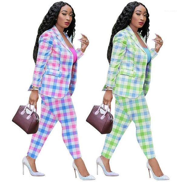 suits autumn slim long sleeve blazers coats and straight pants causal fashion women 2 piece outfit clothing plaid womens pants, White;black
suits autumn slim long sleeve blazers coats and straight pants causal fashion women 2 piece outfit clothing plaid womens pants, White;black