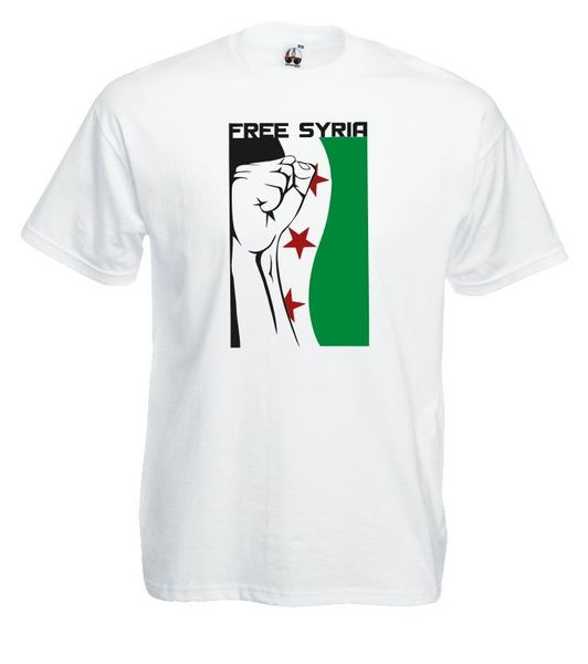 summer fashion syria maglia j476 t-shirt 100% cotone activism syrian respect summer men clothing
summer fashion syria maglia j476 t-shirt 100% cotone activism syrian respect summer men clothing