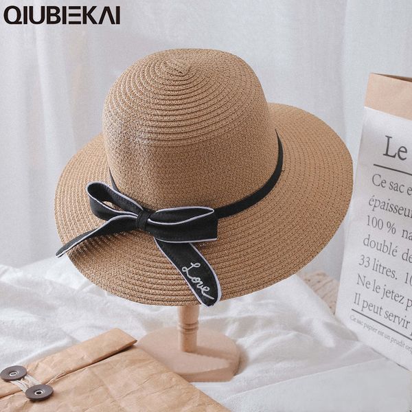 wide brim hats sun hat big black bowknot ribbon summer for women foldable straw beach panama visor femme female 2021, Blue;gray
wide brim hats sun hat big black bowknot ribbon summer for women foldable straw beach panama visor femme female 2021, Blue;gray