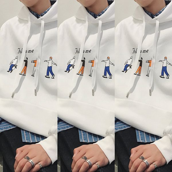 2019 new men's autumn hooded sweater korean style coat coattrendy spring and autumn clothes loose couple student coat mixpm, Black
2019 new men's autumn hooded sweater korean style coat coattrendy spring and autumn clothes loose couple student coat mixpm, Black