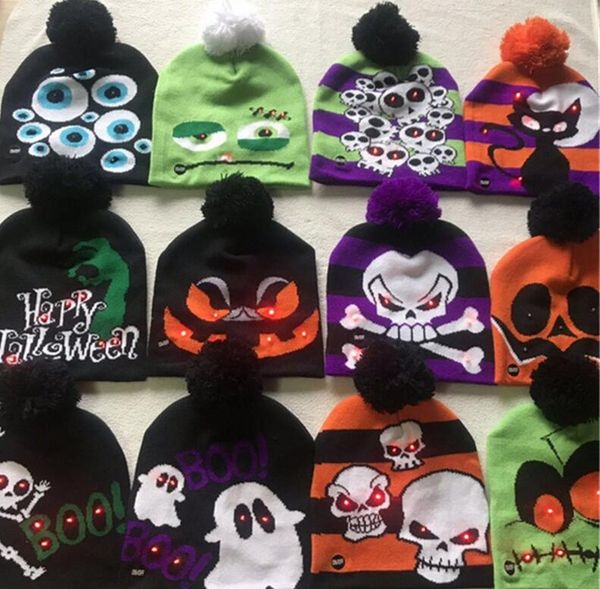 led cartoon caps hat winter party light up beanies night flash luminous cap christmas halloween pumkin skull devils pom pom ball hats b82103, Yellow
led cartoon caps hat winter party light up beanies night flash luminous cap christmas halloween pumkin skull devils pom pom ball hats b82103, Yellow