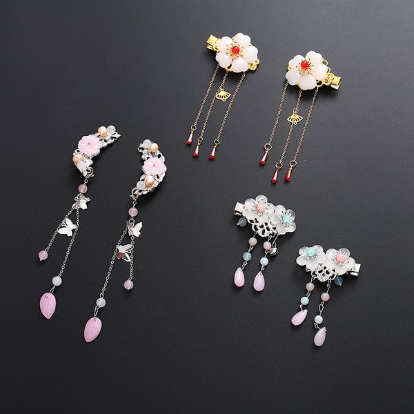 hairpins antiquity chinese style cute princess flowers tassel butterfly hairpins hair clips headwear accessories for girls, Silver
hairpins antiquity chinese style cute princess flowers tassel butterfly hairpins hair clips headwear accessories for girls, Silver
