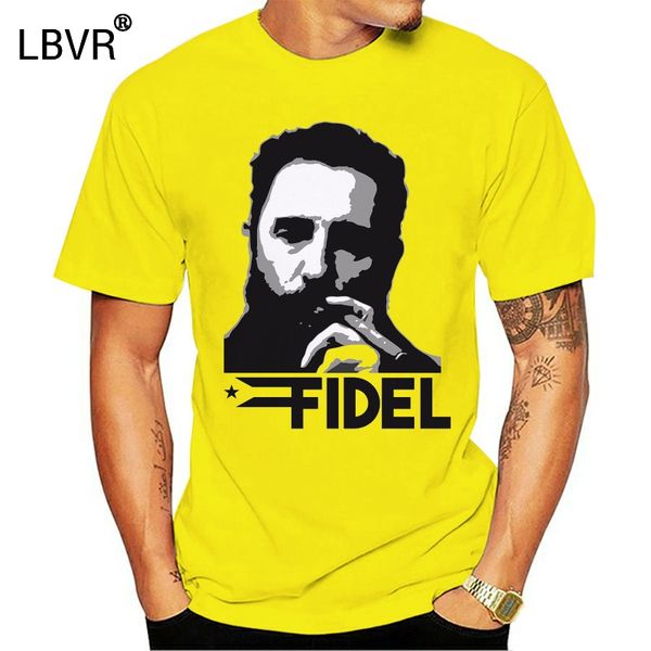 2019 new summer style fashion t-shirt fidel castro t-shirt cuba rip revolution communist che guevara
