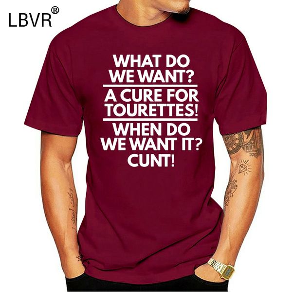 men tshirt short sleeve what do we want a cure for tourettes when do we want it cunt shirt t shirt o neck women t-shirt
men tshirt short sleeve what do we want a cure for tourettes when do we want it cunt shirt t shirt o neck women t-shirt