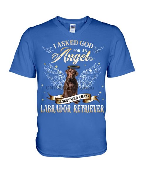 men t shirt labrador retriever3-angel-crazy(18) women tshirts