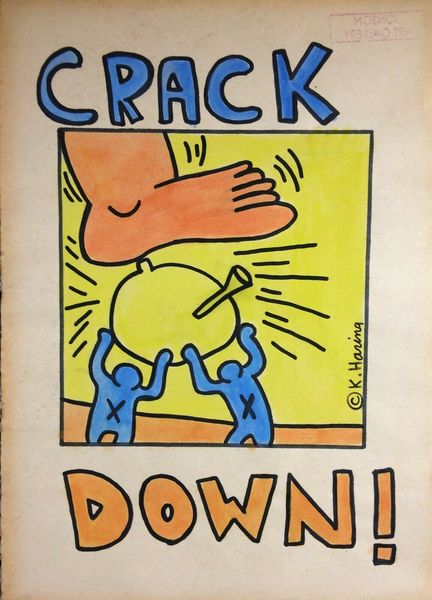 keith haring crackdown home decor handpainted &hd print oil painting on canvas wall art canvas pictures 7506
keith haring crackdown home decor handpainted &hd print oil painting on canvas wall art canvas pictures 7506