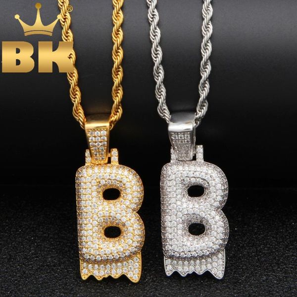 white cubic zirconia drip bubble initial letters necklace gold/white gold color single letter name pendant for men women jewelry, Silver
white cubic zirconia drip bubble initial letters necklace gold/white gold color single letter name pendant for men women jewelry, Silver