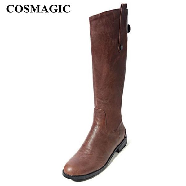 cosmagic 2020 new arrival women knee high boots fashion knight boots black round toe low heels zipper long
cosmagic 2020 new arrival women knee high boots fashion knight boots black round toe low heels zipper long