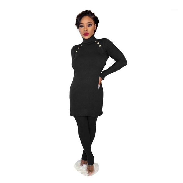 womens two piece set casual high neck designer tracksuits slim warm clothing with button fashion soild color, Gray
womens two piece set casual high neck designer tracksuits slim warm clothing with button fashion soild color, Gray