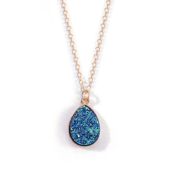 women necklaces luxury blue crystal stone pendant necklace fashion drop girls femme collier necklaces chain female jewelry y8d6, Silver
women necklaces luxury blue crystal stone pendant necklace fashion drop girls femme collier necklaces chain female jewelry y8d6, Silver