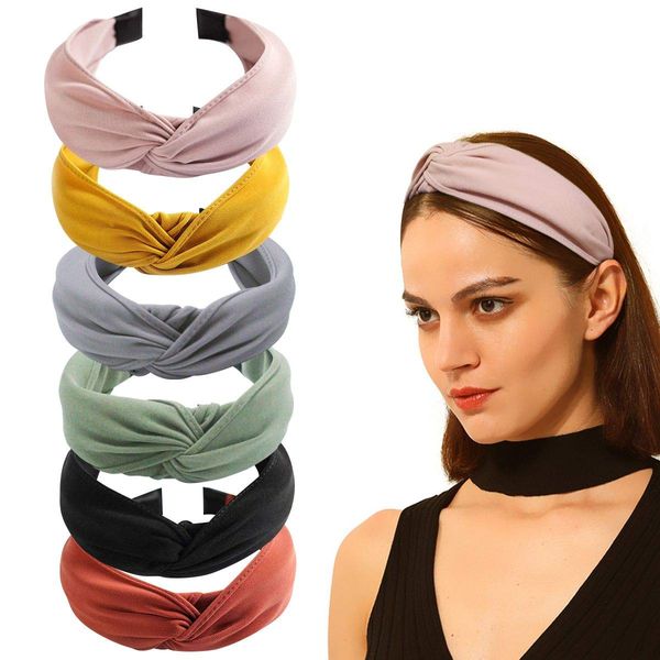 fashion knotted hairband for women hair bands hoops with fabric elastic bands solid colors hair accessories, Silver
fashion knotted hairband for women hair bands hoops with fabric elastic bands solid colors hair accessories, Silver