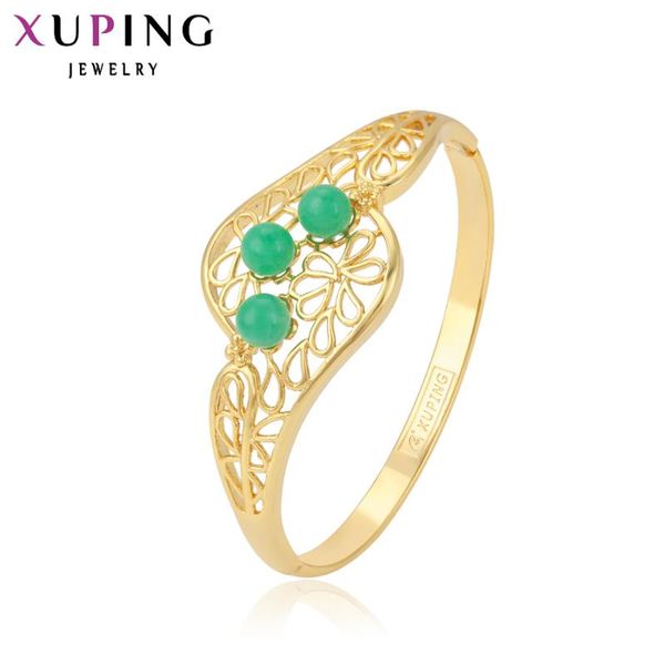 xuping fashion bangle luxury new style jewelry women gift trendy gold color plated bangle for women gifts s38.1-50664, Black
xuping fashion bangle luxury new style jewelry women gift trendy gold color plated bangle for women gifts s38.1-50664, Black