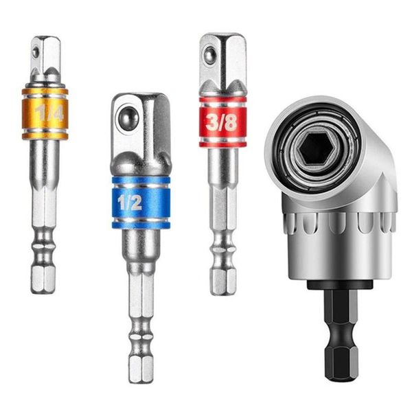 1pcs hex drill bitsocket держатель адаптер втулка 105 градусов угол расширение правой водитель буровой shank отвертка magnetic 
1pcs hex drill bitsocket держатель адаптер втулка 105 градусов угол расширение правой водитель буровой shank отвертка magnetic