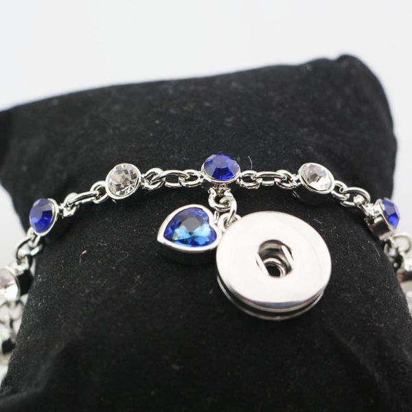 new white blue romantic heart crystal bracelet bangles rhinestone hand chain fit 18mm metal snap button charm bracelet ebr028, Black
new white blue romantic heart crystal bracelet bangles rhinestone hand chain fit 18mm metal snap button charm bracelet ebr028, Black