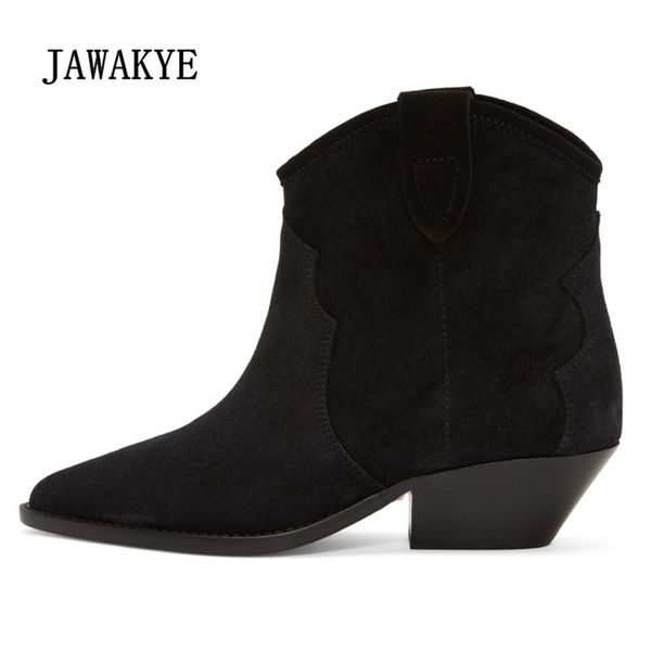 2020 retro black suede ботильоны женщина остроконечные toe вышивают клинья пятки сапоги женщина chic короткие
2020 retro black suede ботильоны женщина остроконечные toe вышивают клинья пятки сапоги женщина chic короткие