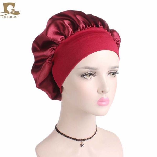 bonnet women big size satin solid color silk sleep night cap head cover bonnet fashion hat wholesale new extra large satin lined, Blue;gray
bonnet women big size satin solid color silk sleep night cap head cover bonnet fashion hat wholesale new extra large satin lined, Blue;gray